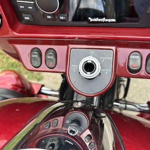 3D Printed Harley Davidson Ignition Switch Plate | Part # 71422-03 | OEM Replacement for 71422-03 | Motorcycle Accessories | Hard to Find