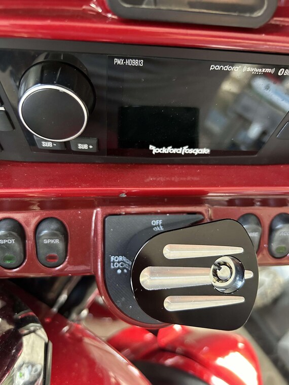 3D Printed Harley Davidson Ignition Switch Plate | Part # 71422-03