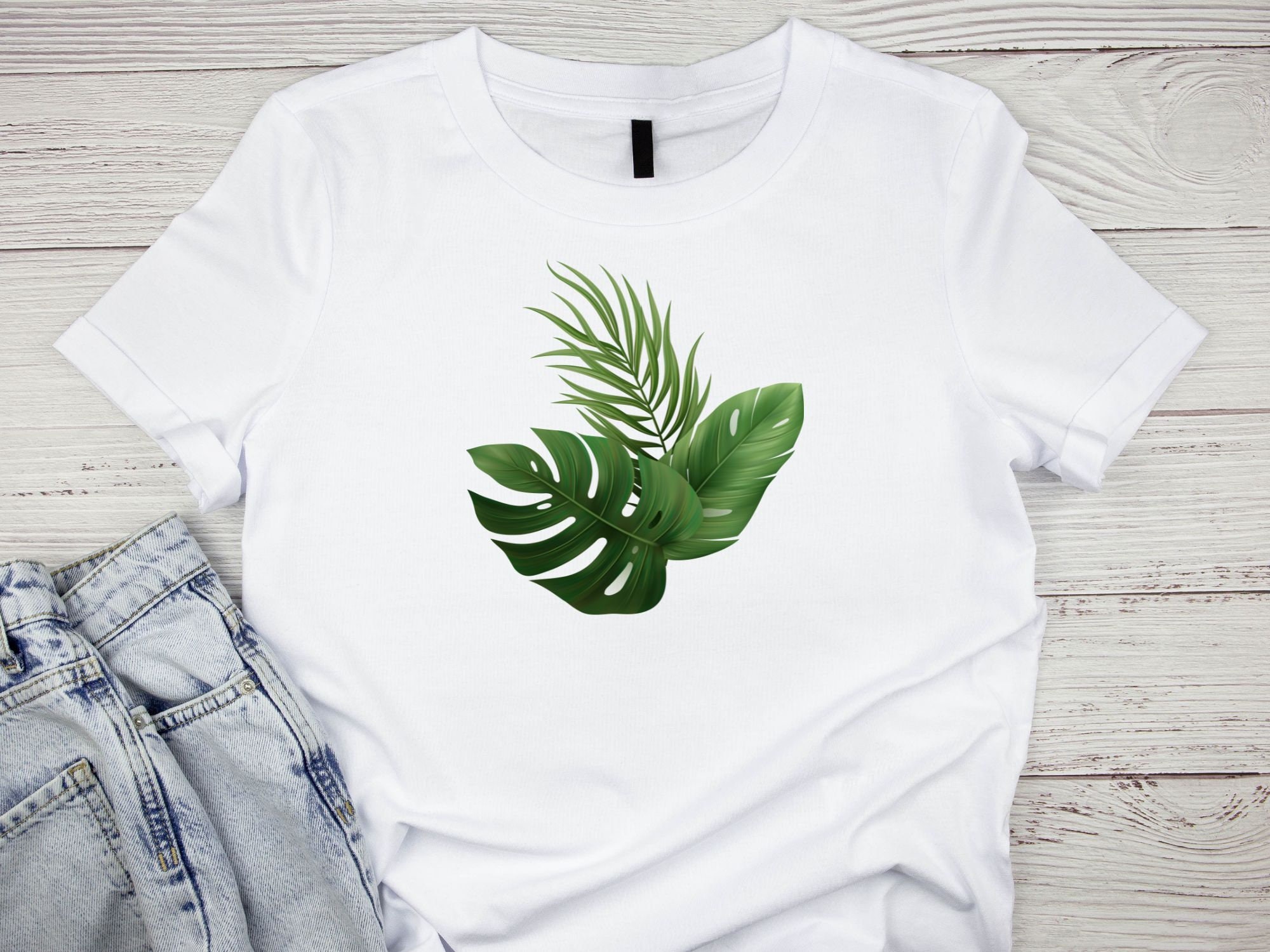 Tropical Leaves Svg Bundle, Monstera Leaf Svg Clipart, Jungle Leaves ...