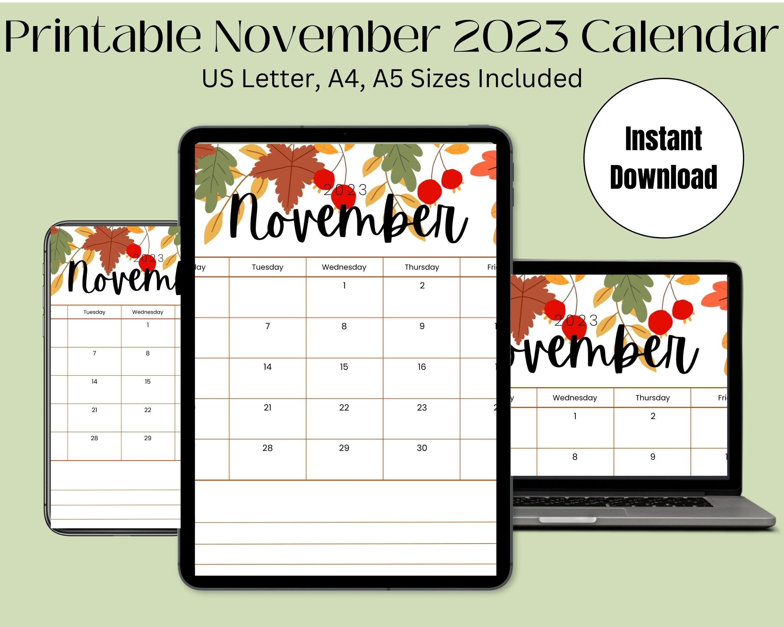 Monthly Calendar for Remarkable Minds