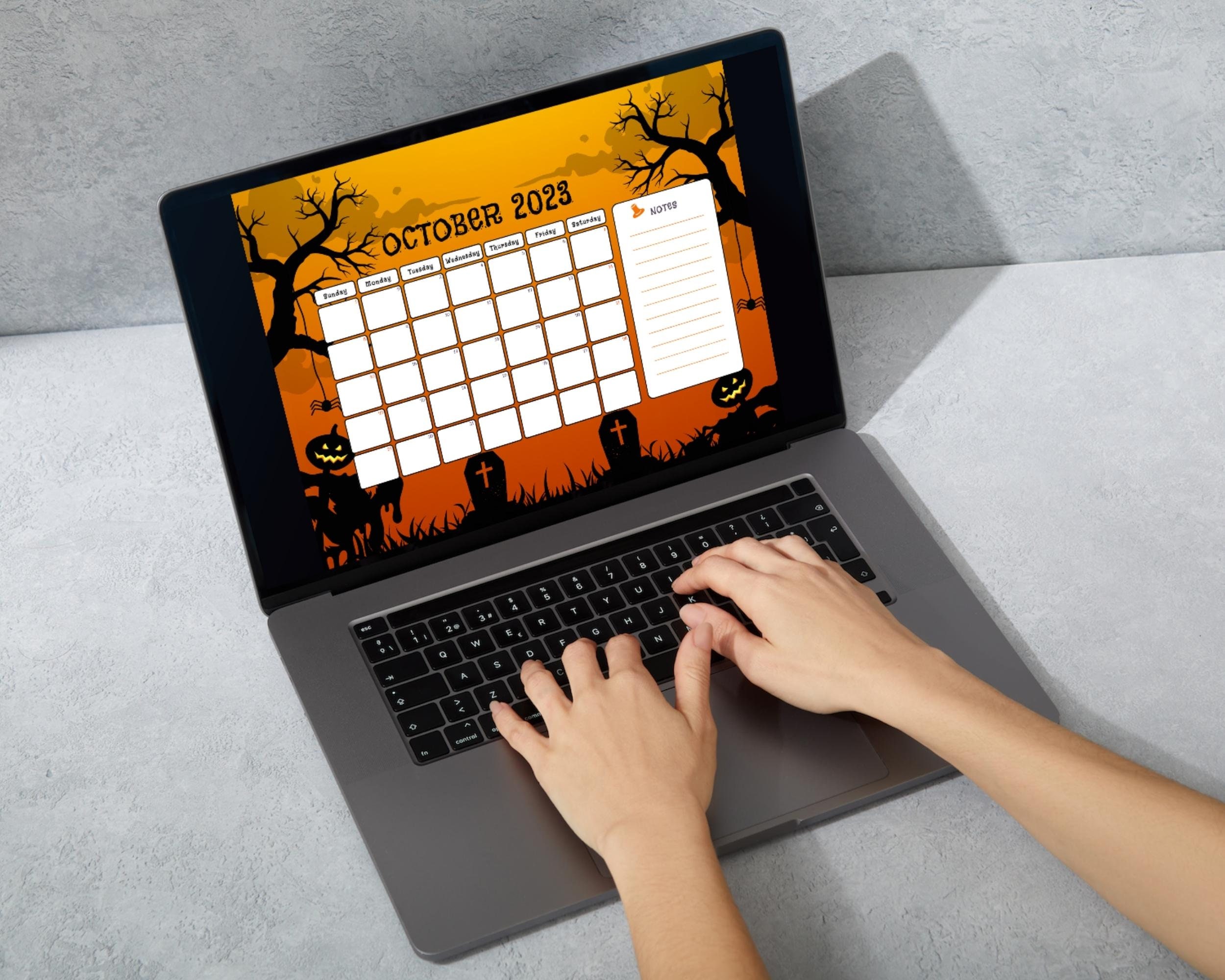 October 2023 Calendar Printable Halloween Calendar 2023 October Printable Calendar October