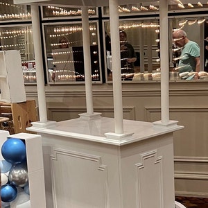 Collapsible Candy Cart: Whimsical Wedding & Party Decor
