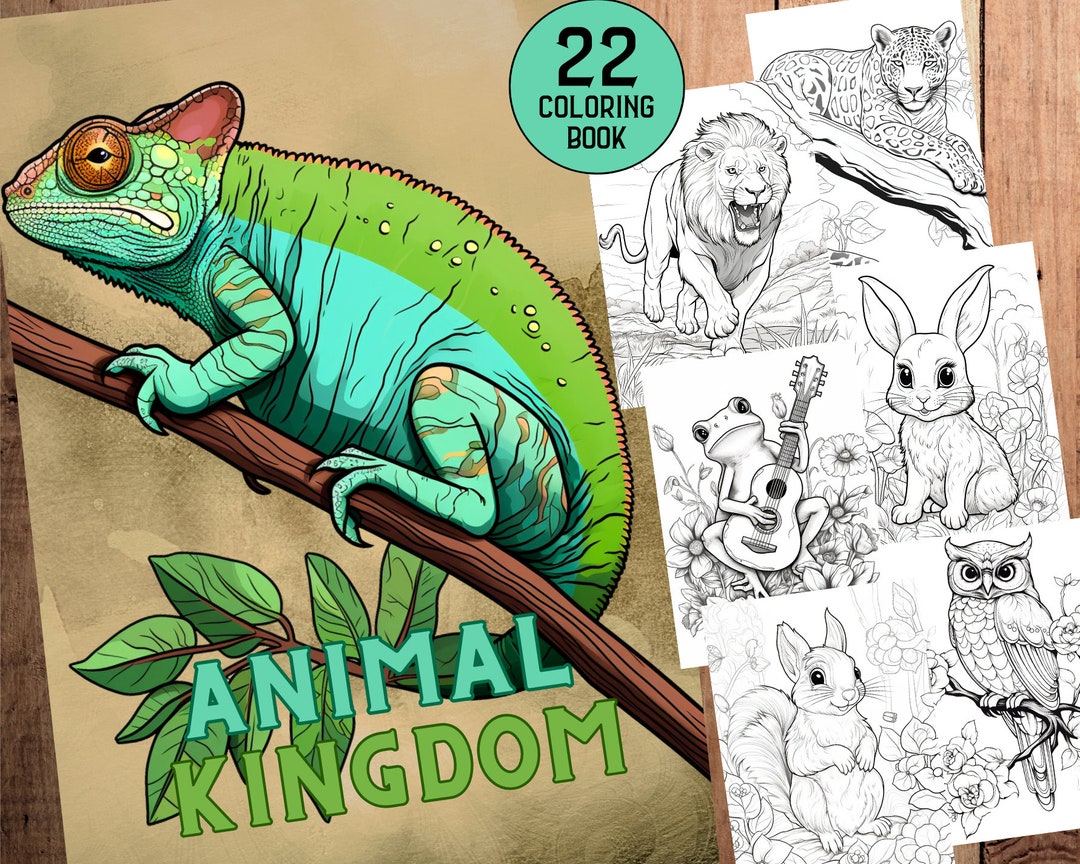 22 Animal Kingdom Coloring Pages Adult Kids Coloring Pages