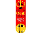 Oscar Themed Dinner Party Instructions