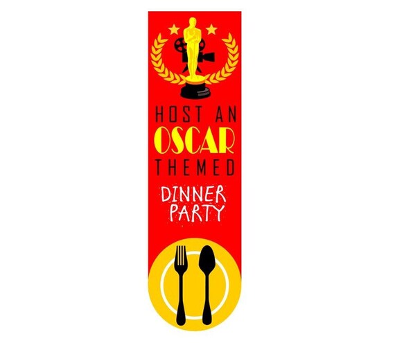 Oscar Themed Dinner Party Instructions