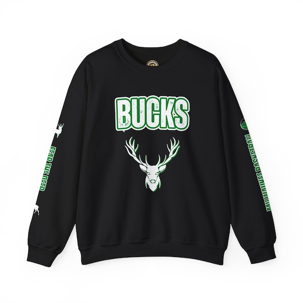 Bucks NBA Milwaukee Basketball Dame Time Greek Freak Damian Lillard Giannis Antetokounmpo Fam Crewneck Sweatshirt