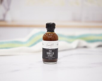 Organic Pure Vanilla Extract - Baking Supplies - Homecook Christmas Gift