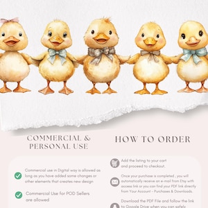 Yellow Duckling Clip Art Easter Card Clip Art