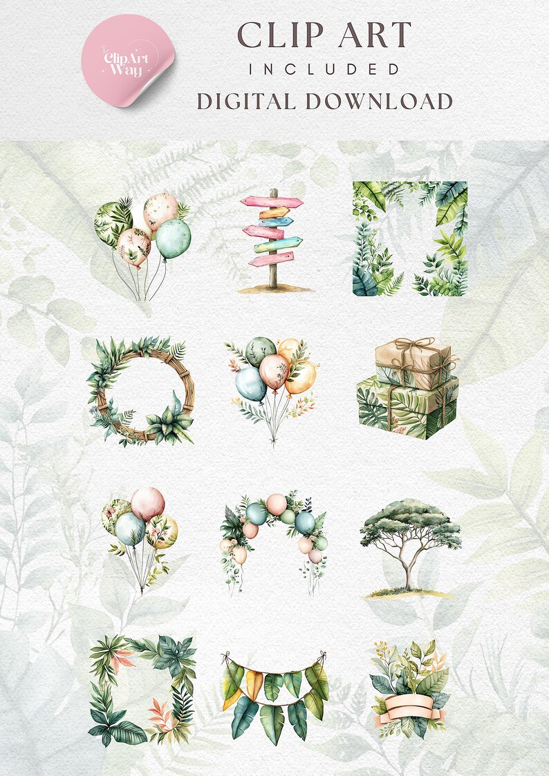 Paquete de juegos de safari para baby shower: 60 juegos de la jungla editables (descarga digital) - España Paquete de juegos de safari para baby shower: 60 juegos de la jungla editables (descarga digital) - España