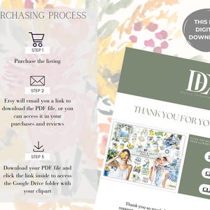A whimsical watercolor clipart bundle titled Harvest Charm, featuring cozy autumn illustrations in bright, painterly style. Includes fall houses, pumpkins, scarves, books, turkeys, florals, and fashionable characters in warm seasonal tones. Ideal for digital stickers, planners, scrapbooking, and junk journaling. Brings a cheerful, glam fall aesthetic perfect for Thanksgiving, autumn crafting, and seasonal creative projects