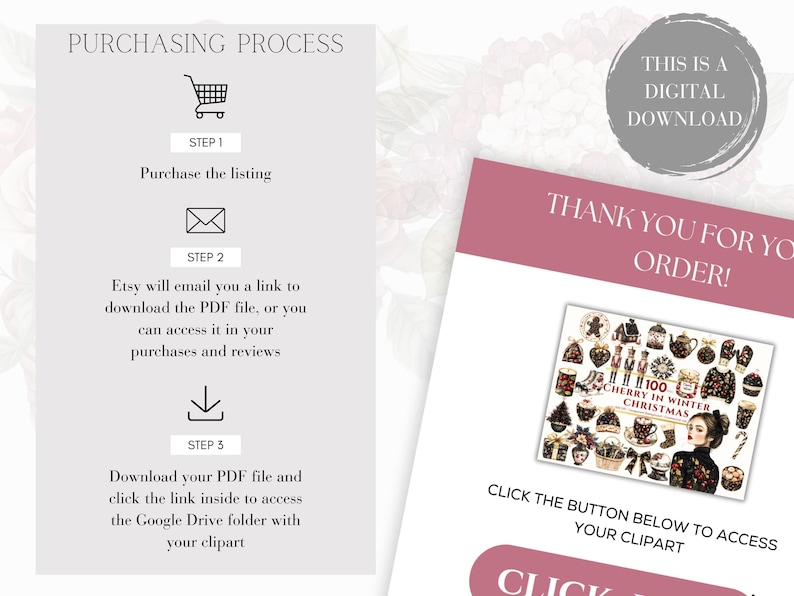 Watercolor cottagecore clipart featuring rustic elements, vintage-inspired designs, and spring floral ephemera. Perfect for digital planners, journaling stickers, and scrapbooking