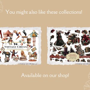 Watercolor cozy cabin clipart featuring boho Christmas elements, beige Christmas trees, sweaters, and holiday winter designs. Perfect for Christmas planners, scrapbooking, and digital projects