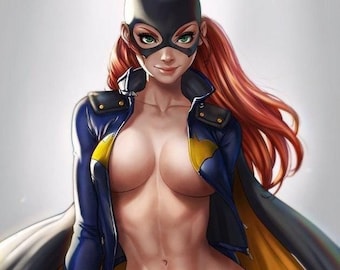 NSFW Batwoman 3D Print Figurine | High-Detail Collectible Model (STL File)