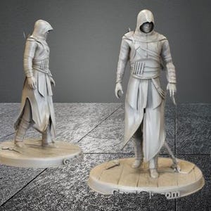 Assassin Man 3D Print Stl Files