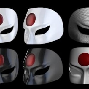 Katana Mask 3D Print Stl Files