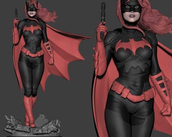 Bat Heroine STL File