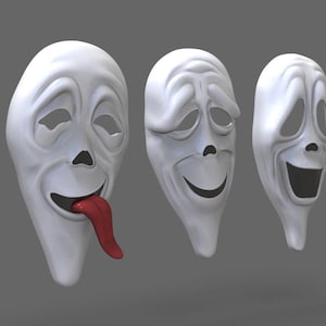 Scary Mask 3D Print Stl File