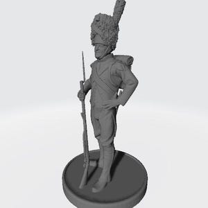 Napoleons soldater 3D-utskrift Stl-fil
