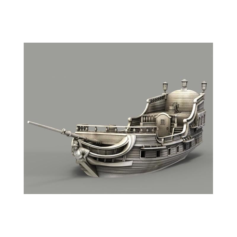 Navy Ship Stl 3D Print File, Ship 3D Modeling, Old Ship 3D Printing, Ship 3D Printer