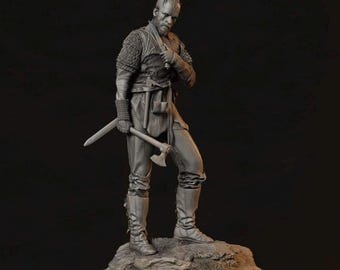 Viking Man 3D Print Stl File