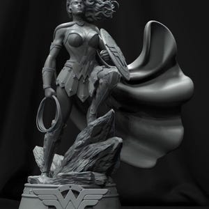 Hero Woman 3D Printing Stl File