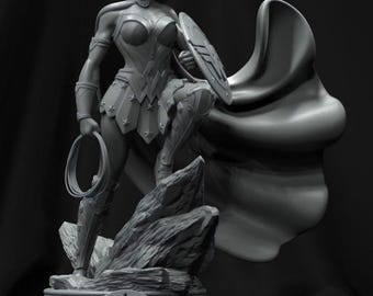 Hero Woman 3D Printing Stl File