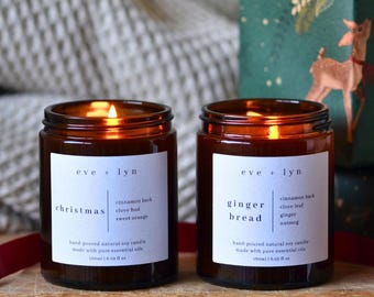 WELLBEING TRIO Candle Gift Set - Natural Soy Wax & Essential Oil ...