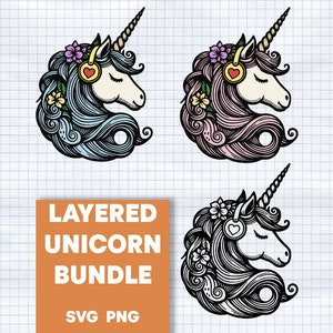 Unicorn SVG, Unicorn Head svg, Unicorn Face svg, Unicorn Clipart, Cute Unicorn PNG, unicorn sublimation designs, unicorn birthday svg