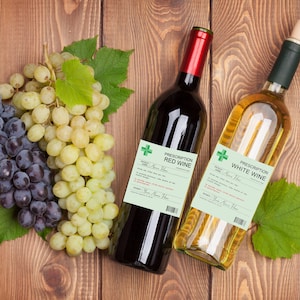 Personalized Wine Label, Personalised Prescription Wine Label, Custom Wine Label, Personalised Wine Label, Digital Only