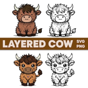 Cute Highland Cow Svg, Cute Highland Cow Sitting Svg, Highland Cow Bundle Svg, Highland Cow Clipart, Highland Cow png, Cow Sublimation