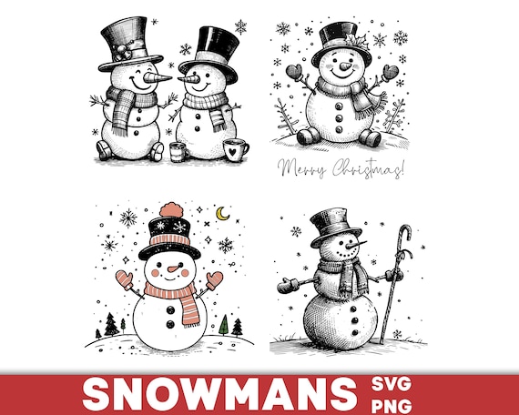 Snowman SVG Bundle, Christmas gifts for him, Cute Snowman png, Christmas png, Snowman Clipart, Christmas shirt png, Snowman shirt png