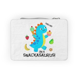 Snackasaurus Paper Lunch Bag