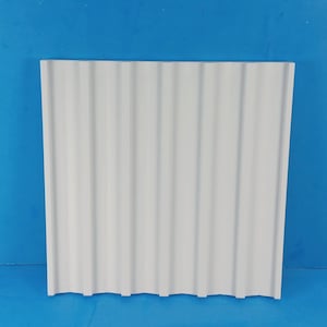 10&quot; x 10&quot; SAMPLES: Fluted, Reeded, Custom Sizes, Primed White MDF or Unfinished , wainscoting, scalloped panel, NEW made to order