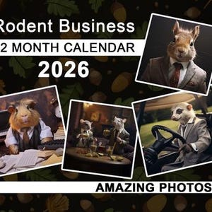 Rodent Business 2026 Calendar