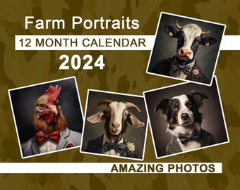 Farm Portraits 2024 Calendar