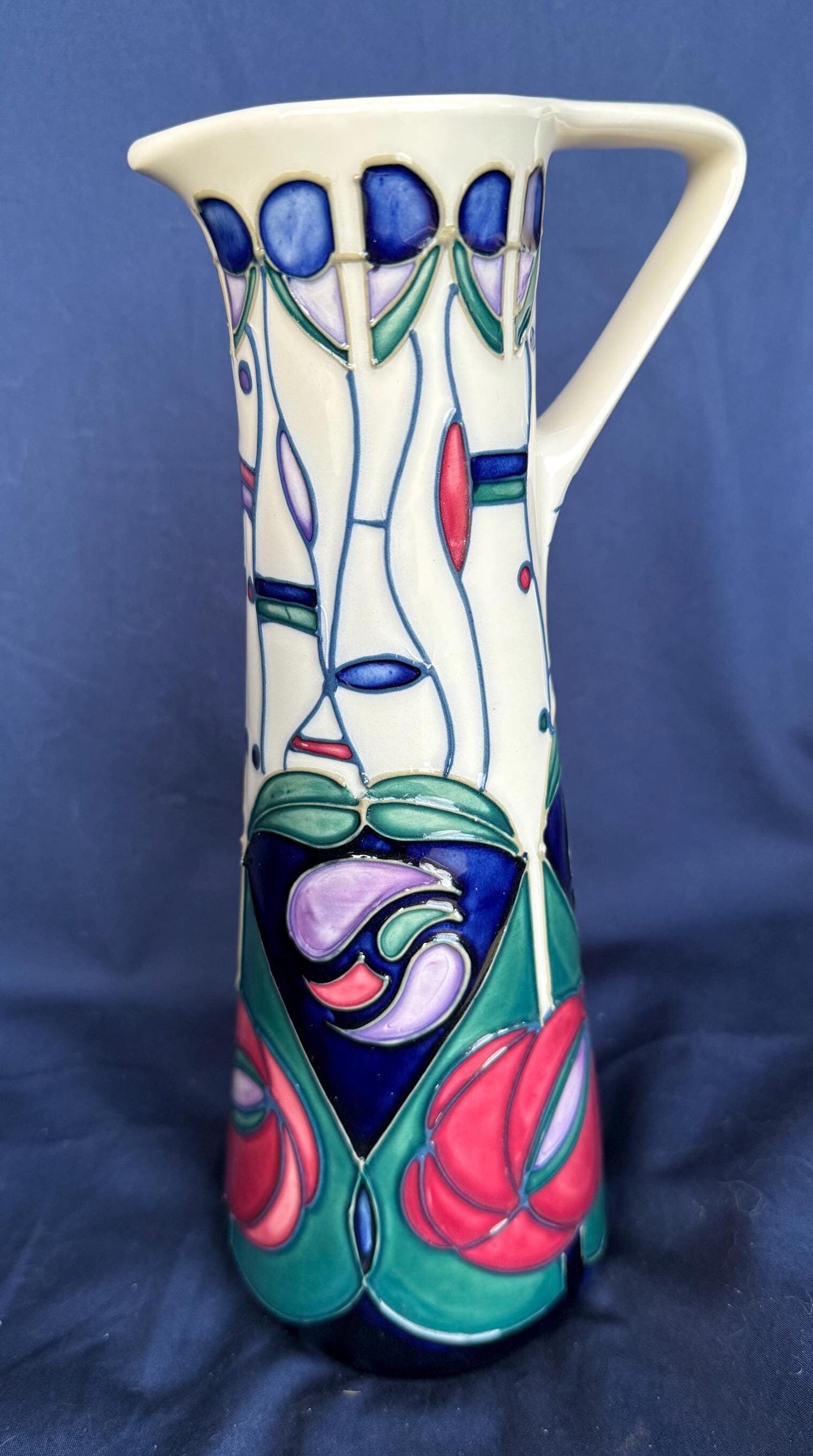Moorcroft ムーアクラフト　花瓶 William Moorcroft ムーアクロフト 英国磁器 花瓶 P198｜骨董店