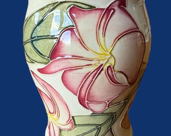 Moorcroft Queen's Choice Large Vase 10 1/2” T by Emma Bossons