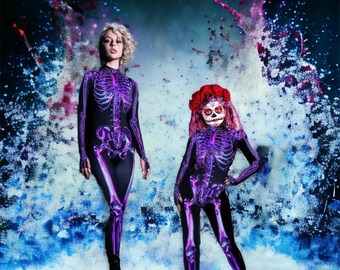 Skeleton Costume for Kids, Adults Glow in the Dark Costume, Halloween Costume, Children Halloween Costume, Skeleton Fancy Dress