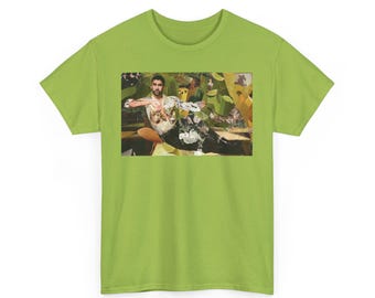 Benito- Brat Green Collage Shirt