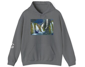 Hoodie dierenriem, sweatshirt met dierenriemsymbool, Aires-titel, handgemaakte collage, unisex trui, astrologiecadeau