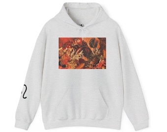 Leo Custom Collage-astrologie hoodie