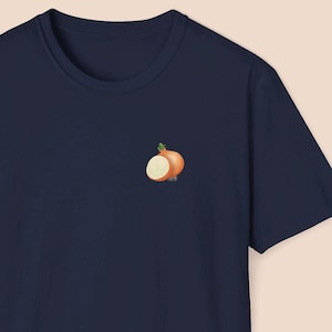 Zwiebel Shirt, Geschenk für Zwiebel Liebhaber, Zwiebel Kunstdruck, lustiges Essen Shirt, Zwiebel Ring Liebhaber Geschenk, blühende Zwiebel Liebhaber Geschenk, Foodie Geschenk Shirt