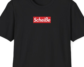 Scheiße Shirt, Scheiße, trendiges deutsches Geschenk Shirt, lustiges Meme Shirt, Scherz Tshirt, Knebel Geschenk, seltsam spezifisch, verwundet, verflucht Neuheit Shirt
