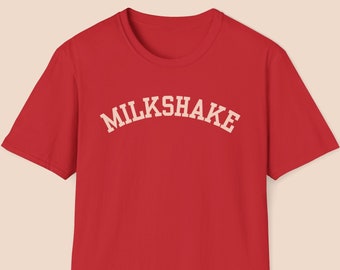 Milkshake Shirt, Gift for Milkshake Lover, Milk Shake Tshirt, Chocolate Milk, Strawberry Shake