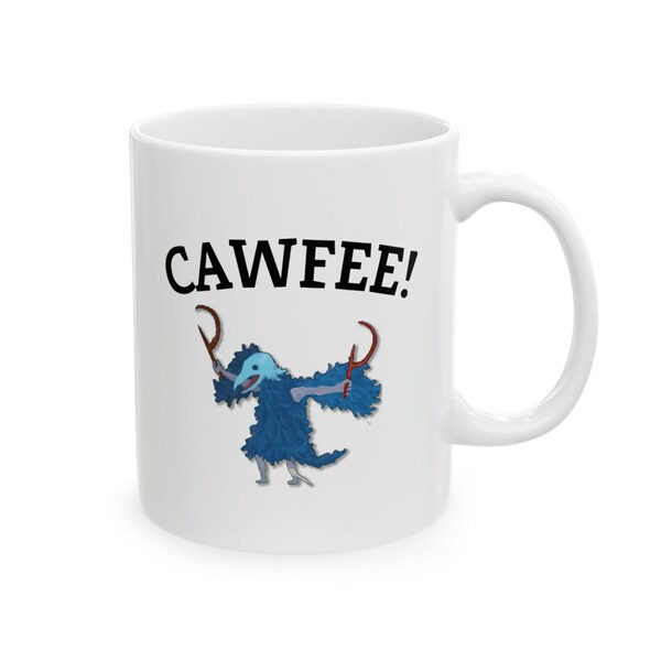 Cawfee Slay the Spire Mug - Cultist Caw Caw, Coffee Mug