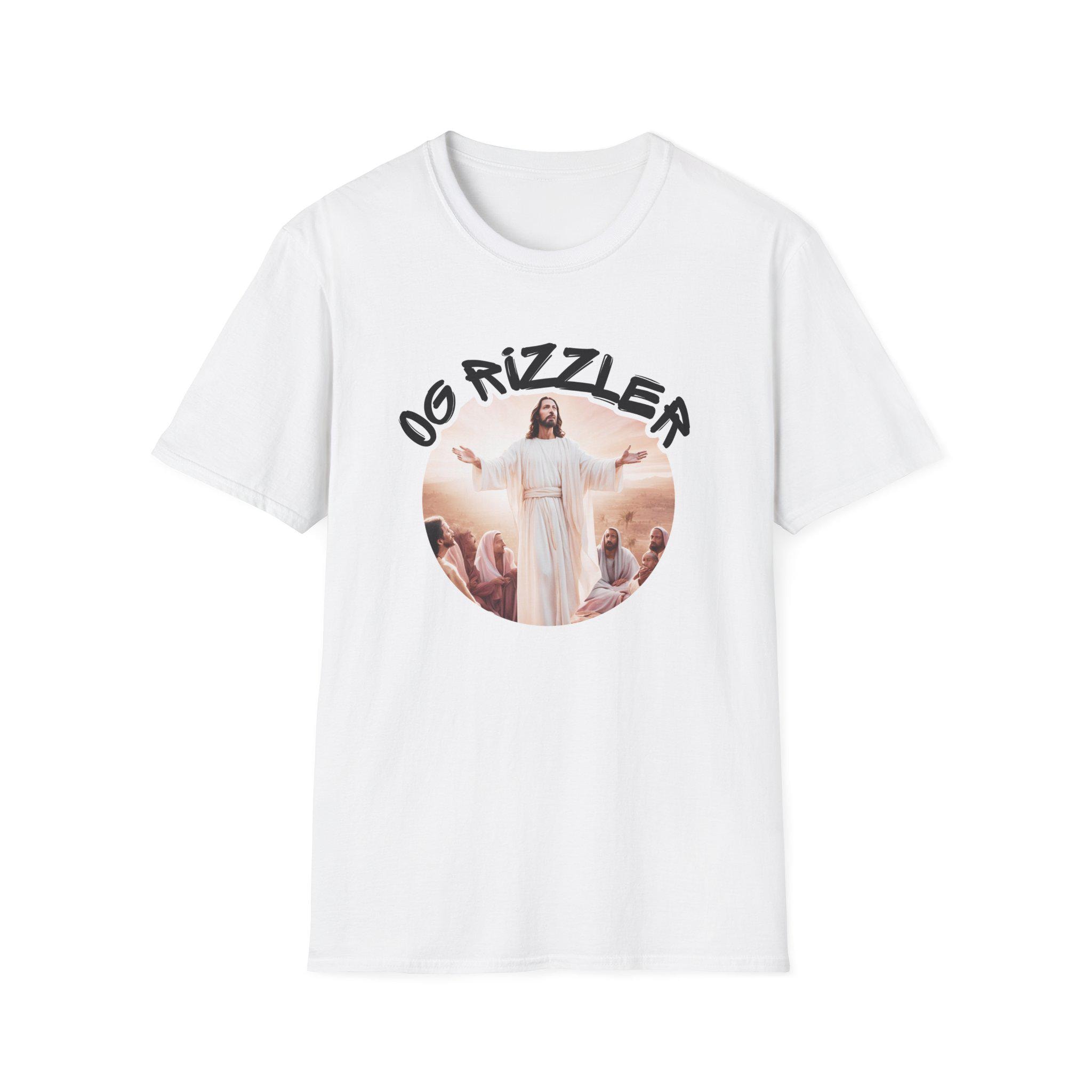 Jesus Rizzler OG Rizzler Shirt, Jesus Christ Shirt, Christianity Gift, Rapper Shirt ...
