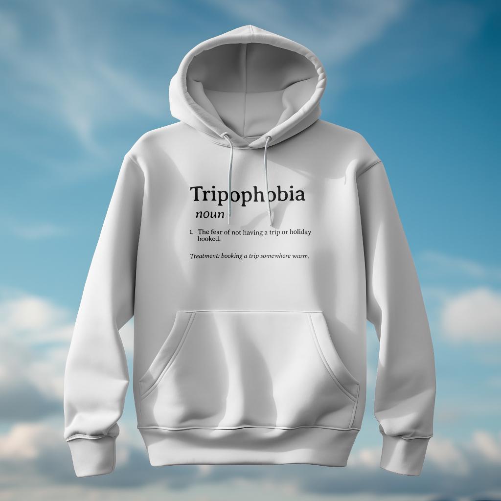 Tripophobia Definition Hoodie: Women's Graphic Streetwear