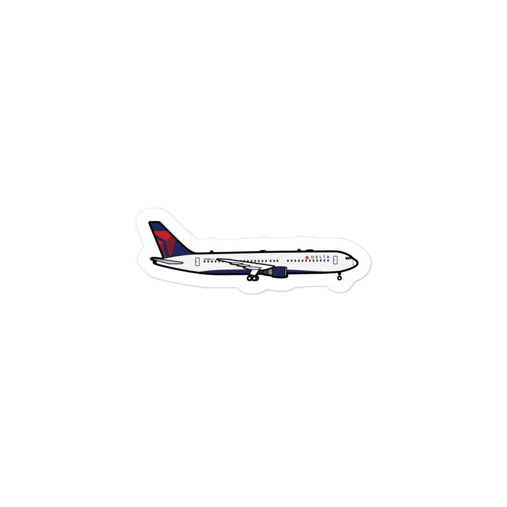 Delta Air Lines 767 Sticker Decal - Etsy