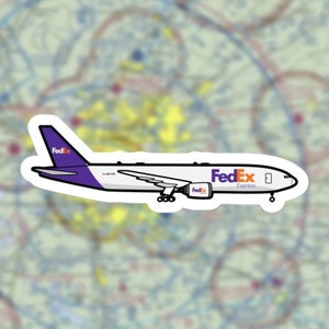 Sticker Boeing 777 Fedex