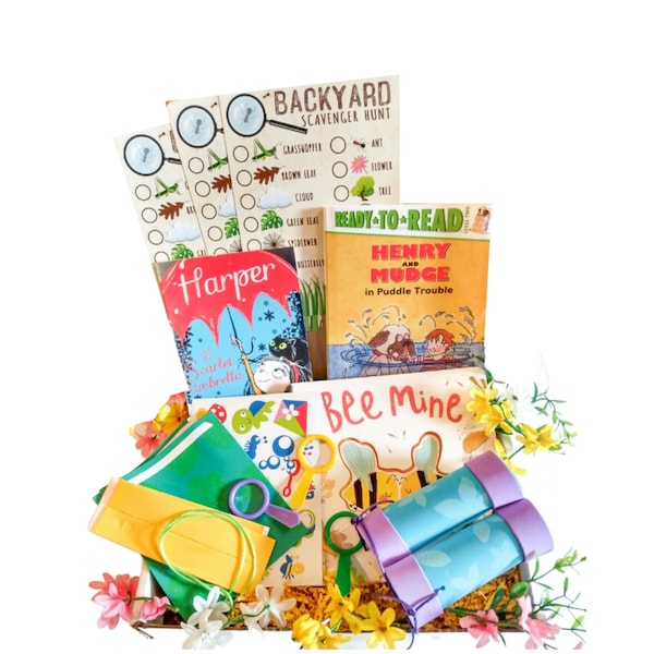 The Storytime Box - Children's Book and Activity Subscription Box | Ages 0-8+ | Build Healthy Reading Habits | Arts & Crafts for Kids
